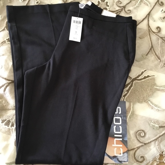 Chico’s METRO WIDE-LEG TROUSER PANTS - Picture 1 of 16